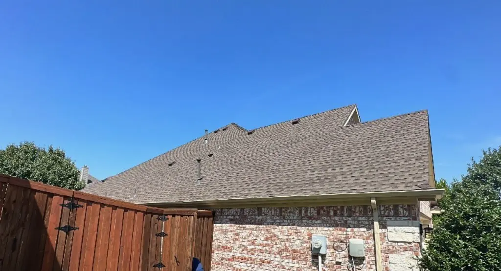 Completed roof replacement project in Innsbrook